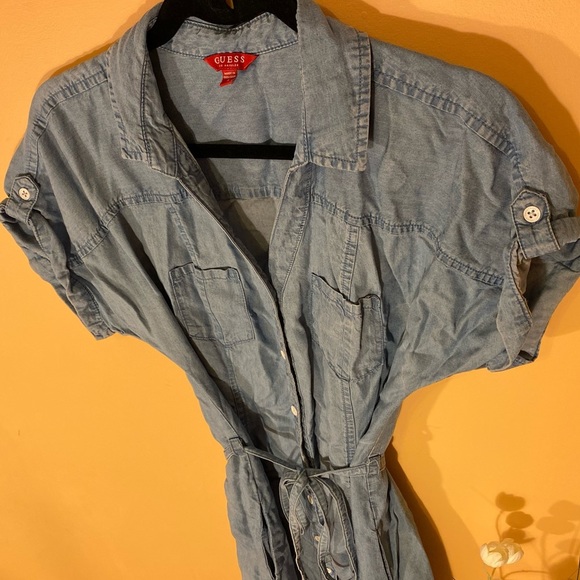 Guess MAREN CHAMBRAY denim SHIRTDRESS - Picture 7 of 8